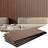 VEVOR Wood Slat Acoustic Panels 23.6 x 47.2 inch MDF Accent Wooden Wall Panels