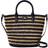 Lauren Ralph Lauren Brie 21 Straw Crossbody Bag - Blue