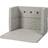 by KlipKlap Play Fold Square Børnesofa Multi Grey W Grey
