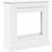 vidaXL Surround Fire Place Engineered Wood