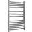 Balterley Heated Vertical Towel Rail 710 BTU 700x 500mm Chrome, Silver