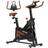 Sportnow Quiet Stationary Exercise Bike with Adjustable Seat