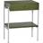 Hübsch Noir Green Off White Bedside Table