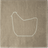 DBKD Happy Hen Pappersservett 33x33 cm 20-pack Brown