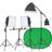 vidaXL Photo Studio Set with Lights and Background