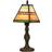 WACEH Simple European Retro Bronze/Multicolour Bordslampa