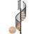 Dolle Spindeltrappe i Sort MONTREAL Eg multiplex 9005 CLASSIC4 12T Ø120