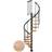 Dolle Spindeltrappe i Sort MONTREAL Eg multiplex 9005 CLASSIC2 12T Ø120