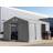Toolport 5x8m 3.0m Sides Storage Tent with Ground Frame