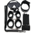 Plush Handcuffs & Whip Bondage Set