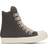 Rick Owens Porterville Jumbolaced Padded Sneakers - Dark Dust/Milk