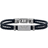 Emporio Armani ID Bracelet - Silver/Black