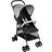 tectake Foldable Pushchair with Canopy 5-Point Harness