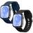 Kwmobile Silicone Watch Strap Set for Huawei Watch Fit 3