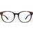 Scout Dark Tortoise Round Acetate Eyeglasses Large