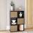 GFW Kube 2x3 Shelf Storage Cube Black Shelving System