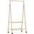 vidaXL 4008907 Natural Clothes Rack 96x155.5cm