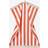 Lexington Block Striped Towel 30 x 50 cm Beige Håndklæde Hvid, Grøn