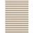 vidaXL Zebra Blind Sand Brown 160x200 cm Fabric Width 155.9 cm Polyester