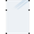 Plus Härdat Glasstaket Frostat 90x127 cm