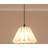 ValueLights Lauren White Fabric Pleated Scallop Edge Lamp Shade