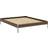Karup Design Core Sängram Brun 160x200 Ramsäng