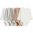 H&M Long Sleeved Bodysuits 5-pack - Beige/Patterned (0880118061)