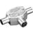 Goobay Coaxial - 2xCoaxial T Adapter M-F