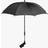 John Lewis Anyday Universal Pushchair Parasol Black