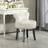 Homcom Dressing Table Vanity Seat Beige Seating Stool