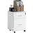 Homcom Pedestal Office Mobile Filing 2 Drawer Storage Cabinet