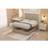 Somnior Austin Linen Fabric Ottoman Bed Set Small Single