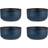 Mason Cash Reactive Blue Ramekins Set of 4 Ramekin