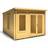 Shire Emneth Log Cabin 10 ft x 10 ft (Building Area )