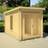 Shire Emneth Log Cabin 10 ft x 7 ft (Building Area )