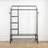 Home Treats Heavy Duty Rail 130Kg Black Clothes Rack
