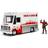 Jada Marvel Deadpool & Taco Truck Die-cast Car, 1:24 Scale Vehicle, 2.75Collectible Figurine