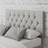 Aspire Olivier Plush Velvet - Silver Headboard