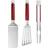 KitchenAid Indoor Grilling Set Empire Red 3 Piece
