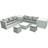 Fimous Rattan Garden Furniture 8 Seater Outdoor Lounge Set