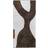 Mette Ditmer Figura Tæppe 70x150 cm Brown Brun cm
