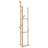 vidaXL Bamboo Coat Stand with Hooks and Shelves 39 x 33 x 166 cm Clothes Rack