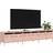 vidaXL Cabinet Pink 202x39x43.5 cm Cold-rolled Steel TV Bench