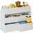 Relaxdays Children's Storage Unit with 9 Fabric Boxes