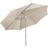 Brafab Abriola Parasoll Ø330 cm Taupe