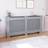 Vida Designs Oxford Radiator Cover Grey