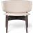 ferm LIVING Herman Dark Stained Beech/Sand Loungestol 71cm