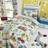 Happy Linen Company Zoo Escape Toddler Bedding