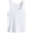 H&M Ribbed Vest Top - White