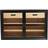 Nordal Viva Black/Nature Vitrineskab 148x96.5cm